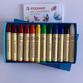 Stockmar bivoksfarver 12 stk.